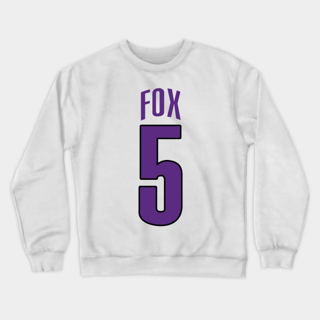 De'Aaron Fox Crewneck Sweatshirt by Cabello's